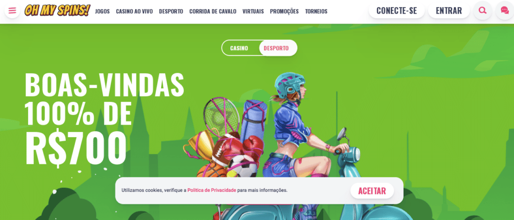 Aposta ganha cadastro